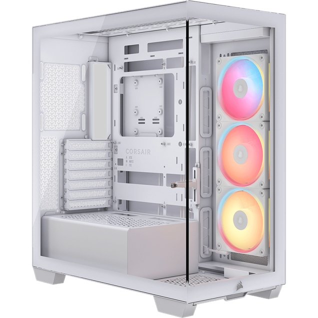 Corsair 3500X LX R RGB White Mid Tower PC Case